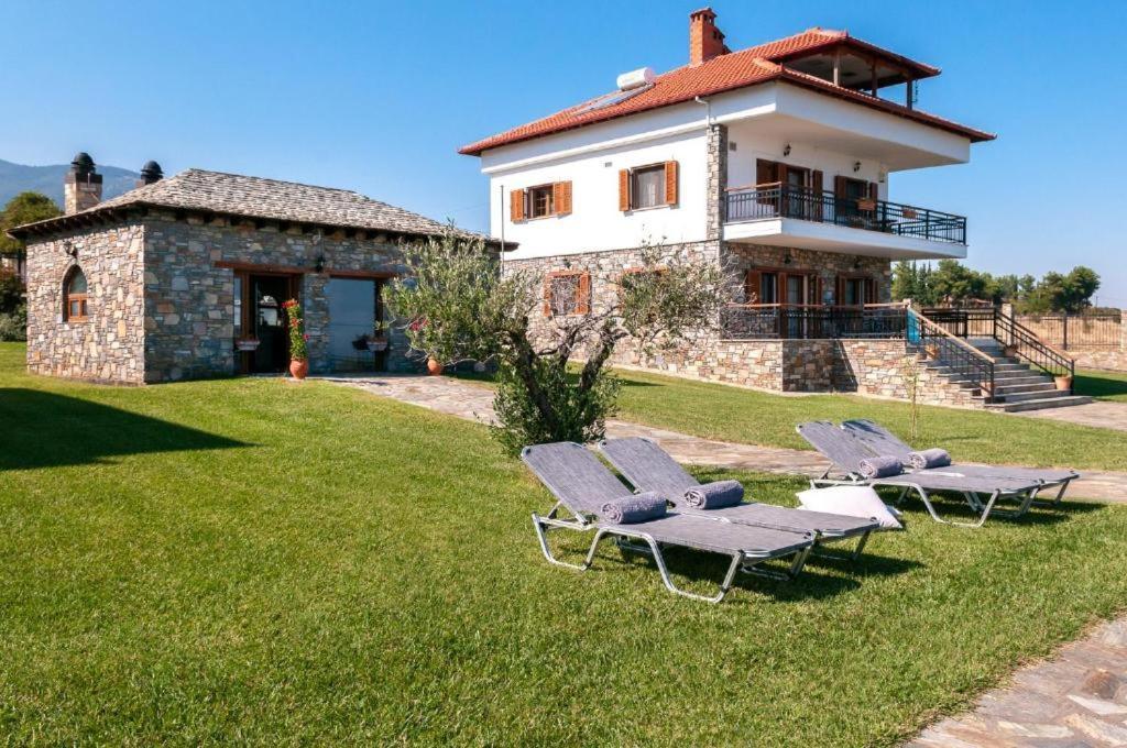 Olympus Pantheon Luxury Villas Лептокария Экстерьер фото