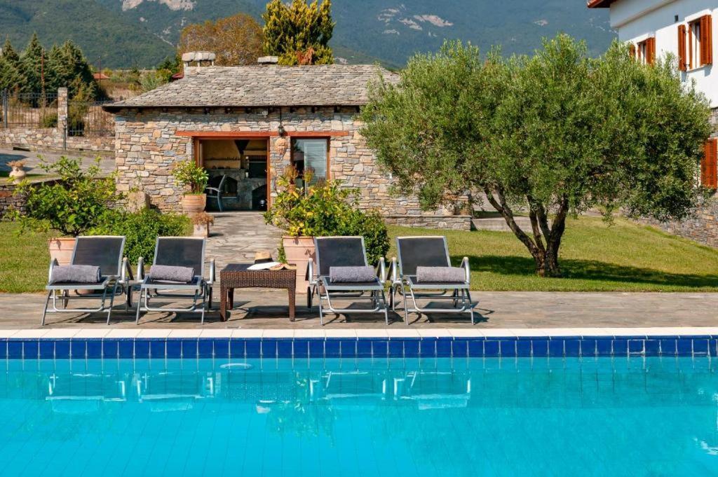 Olympus Pantheon Luxury Villas Лептокария Экстерьер фото