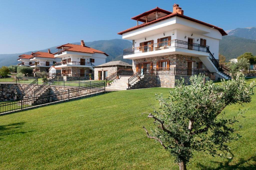 Olympus Pantheon Luxury Villas Лептокария Экстерьер фото