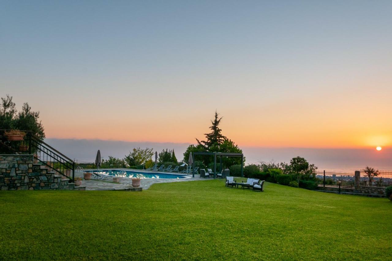 Olympus Pantheon Luxury Villas Лептокария Экстерьер фото